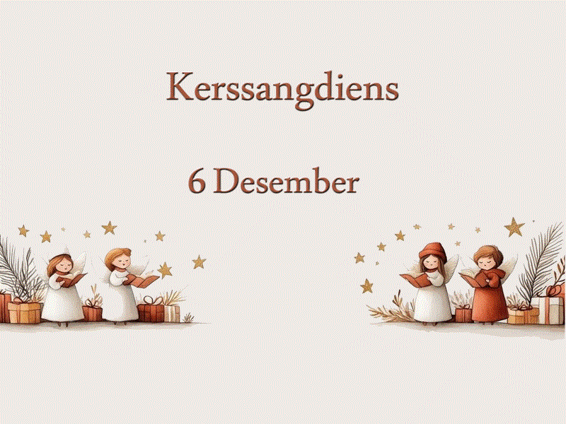 Kerssangdiens 2026